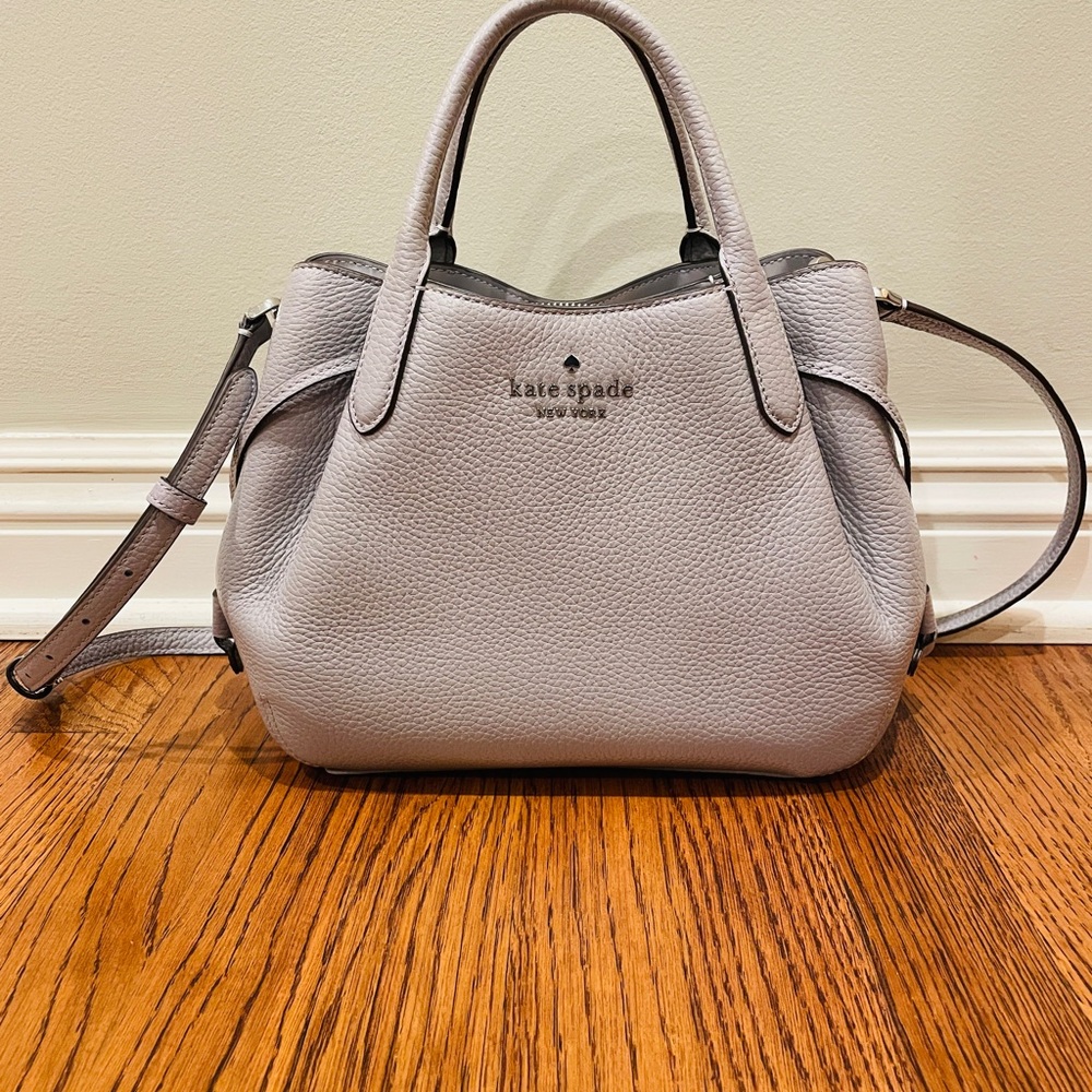 Kate Spade Light Gray Satchel - Picture 3 of 8